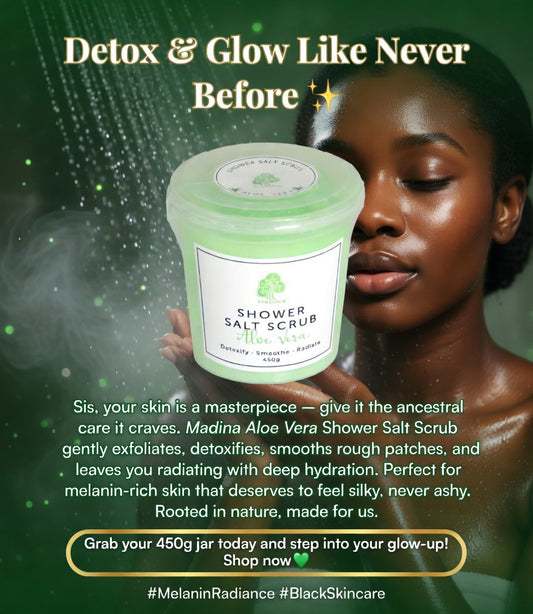 Aloe Vera Shower Salt Scrub